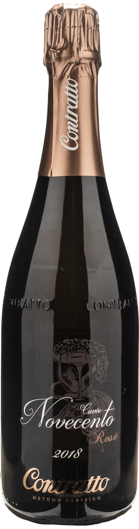 Contratto Cuvee Novecento Metodo Classico Rosè Brut 2018 - Bottle Hero