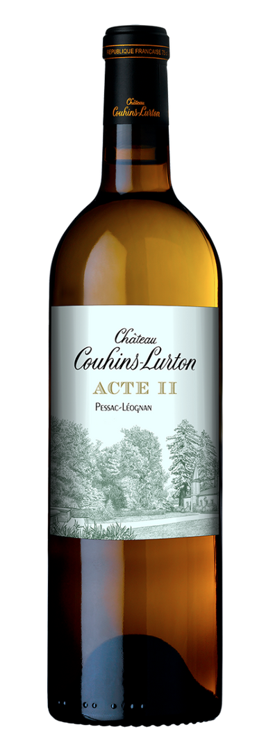 3153, Château Couhins-Lurton Pessac-Léognan Cuvée Acte II 2023 White - Bottle Hero