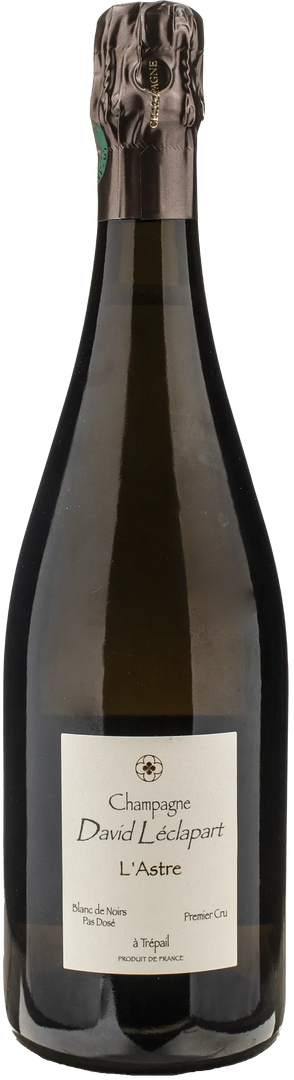David Leclapart Champagne 1er Cru Blanc de Noirs Pas Dose L'Astre