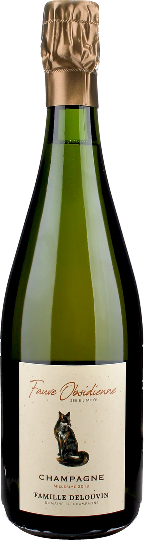 Delouvin Nowack Champagne Fauve Obsidienne Brut 2019 - Bottle Hero