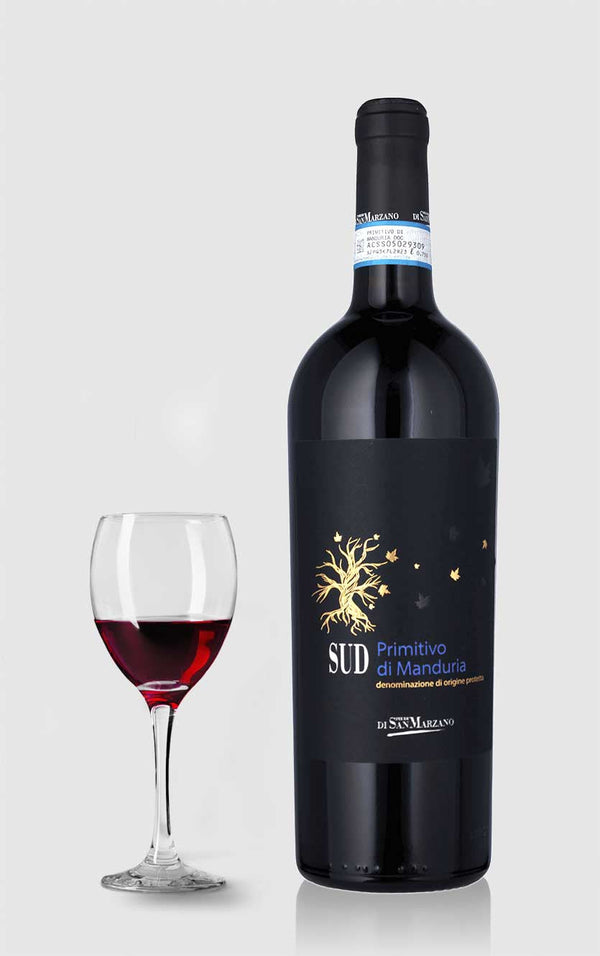 Primitivo Di Manduria Sud San Marzano Vini 2023 - Bottle Hero