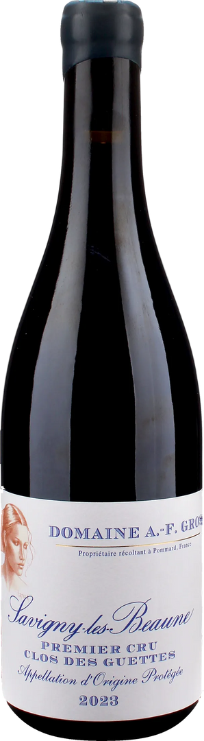 Domaine A.F. Gros Savigny les Beaune Rouge 1er Cru Clos des Guettes 2023 - Bottle Hero