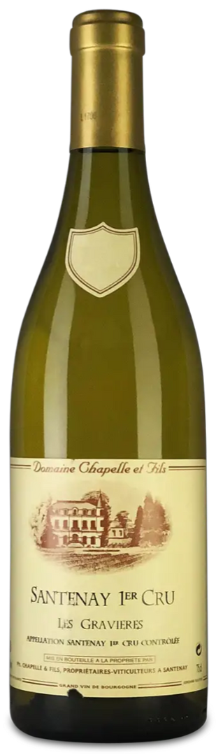 Domaine Chapelle, Santenay 1er Cru Blanc "Les Gravieres" 2022  - Bottle Hero