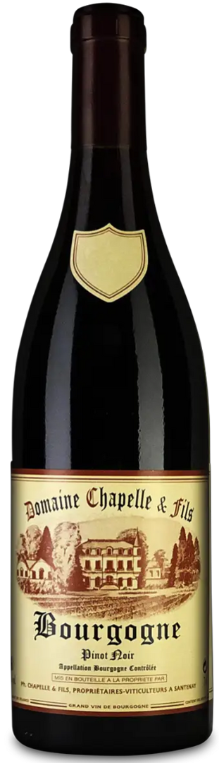 Domaine Chapelle, Bourgogne Pinot Noir 2022  - Bottle Hero
