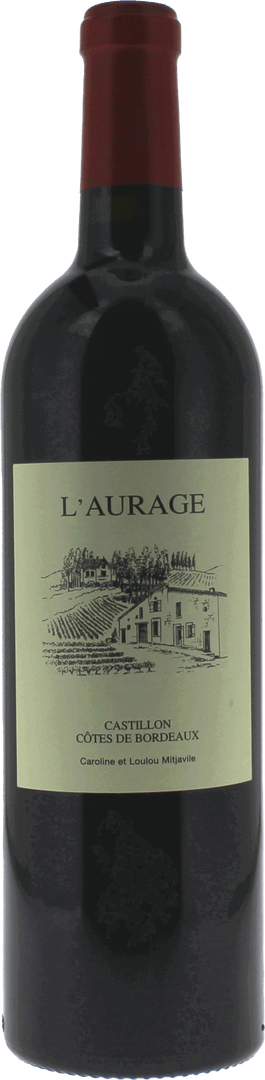 Domaine De L'aurage° CÔtes De Castillon, 2015 - Bottle Hero