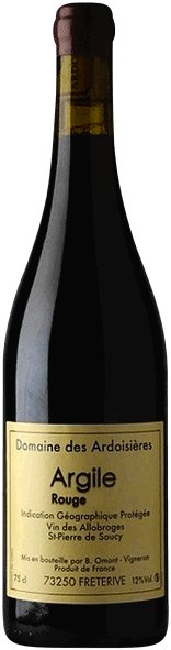 Domaine Des Ardoisières Cuvée Argile Rouge Domaine Igp Vin Des Allobroges, 2024 - Bottle Hero