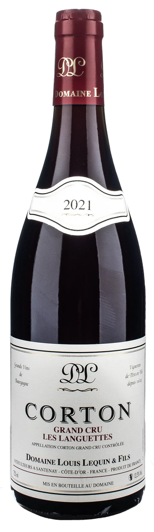 Domaine Louis Lequin Corton Grand Cru Les Languettes 2021 - Bottle Hero