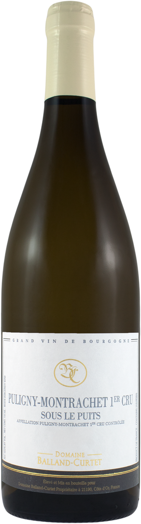 2021 Domaine Balland-Curtet Puligny-Montrachet 1er Cru Sous le Puits - Bottle Hero
