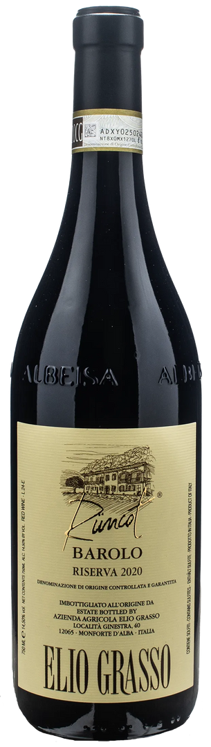 Elio Grasso Barolo Riserva Runcot 2020 - Bottle Hero