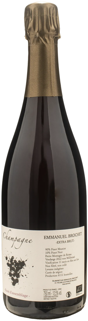 Emmanuel Brochet Champagne Rosè d'Assemblage Extra Brut