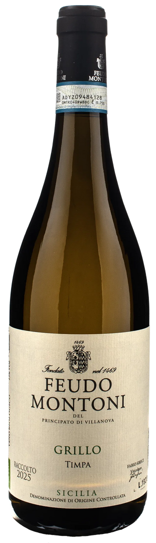 Feudo Montoni Grillo della Timpa 2025 - Bottle Hero