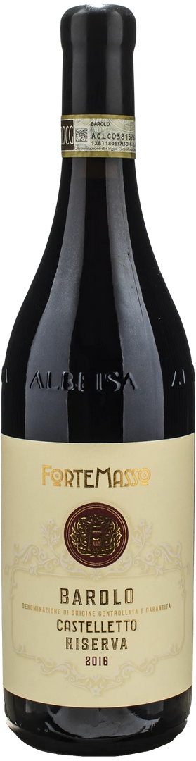 Fortemasso Barolo Castelletto Riserva 2016