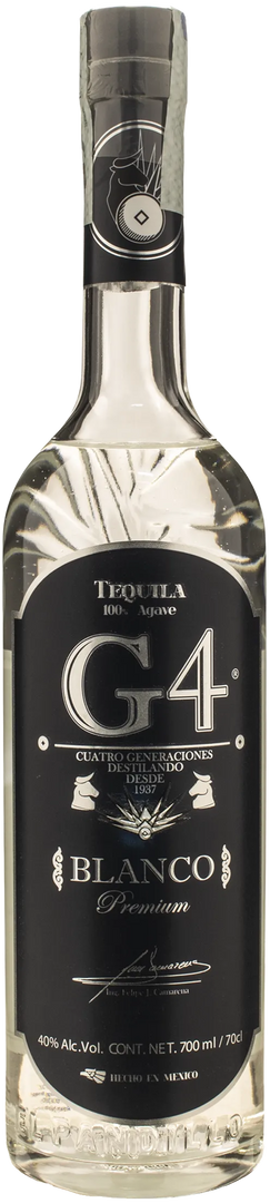 G4 Tequila Blanco Premium 0.70L - Bottle Hero
