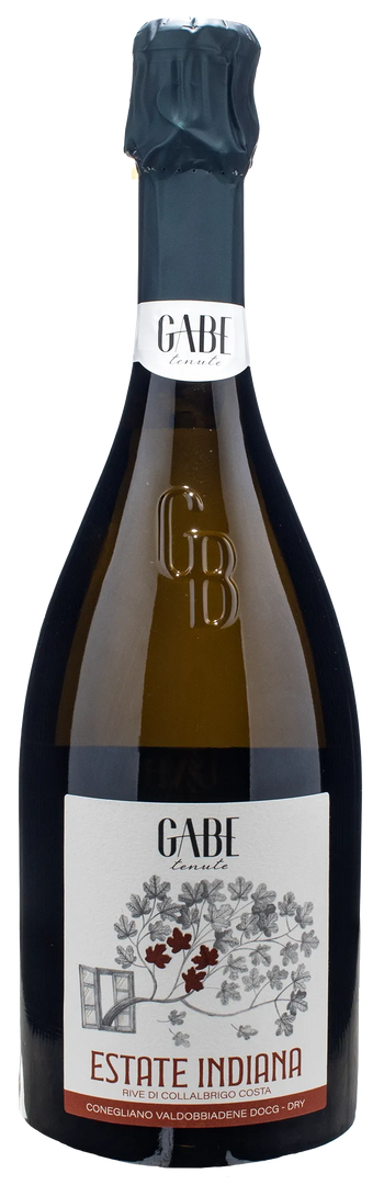 Gabe Conegliano Valdobbiadene Prosecco Superiore Dry Estate Indiana 2025 - Bottle Hero