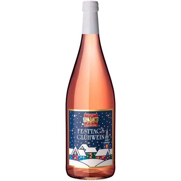 Genossenschaftskellerei Heilbronn, Festtags-Glühwein Rosé MEHRWEG White - Bottle Hero