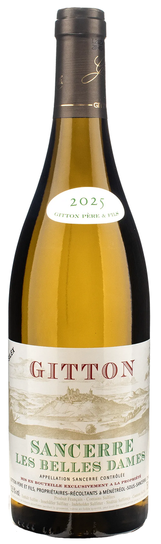 Gitton Pere et Fils Sancerre Les Belles Dames 2025 - Bottle Hero