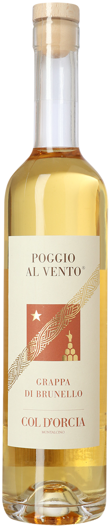 Grappa di Brunello Poggio al Vento, Col D'Orcia, øko