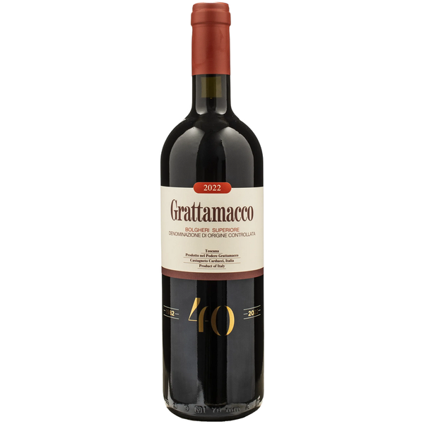 Grattamacco Bolgheri Superiore Rosso DOC 2022 - Bottle Hero