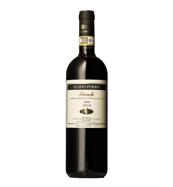 Guido Porro Barolo Seivi 2010 - Bottle Hero