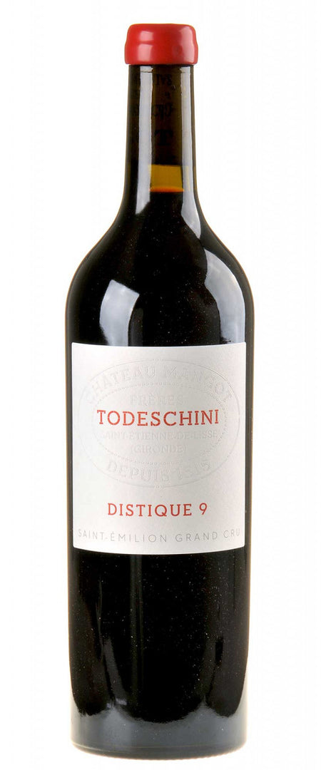 Château Mangot TODESCHINI Distique 9 Saint-Émilion Grand Cru 2016 - Bottle Hero