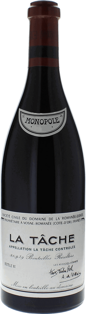 La Tâche Grand Cru Domaine Romanee Conti, 2010 - Bottle Hero
