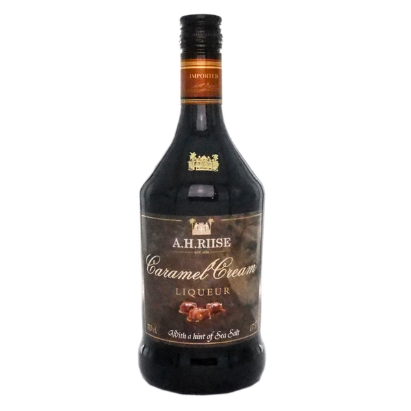A. H. Riise-Caramel & Salt Cream 17% - Bottle Hero
