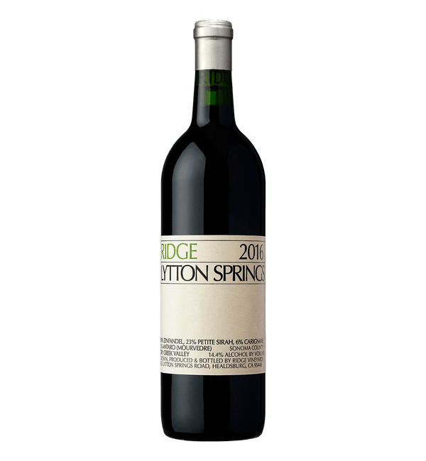 Ridge Vineyards Lytton Springs 2016 Magnum - Bottle Hero