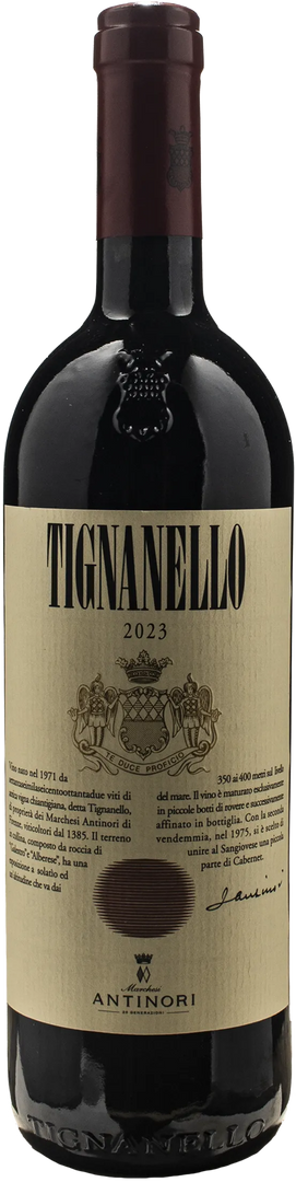 Marchesi Antinori Tignanello 2023 - Bottle Hero