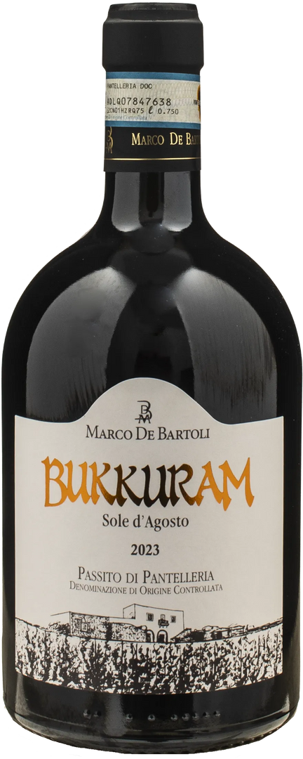 Marco De Bartoli Bukkuram Passito di Pantelleria Sole d'Agosto 2023