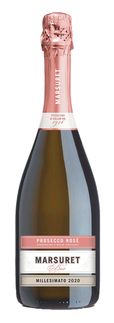 Marsuret, Prosecco Rosé Brut 2024 - Bottle Hero