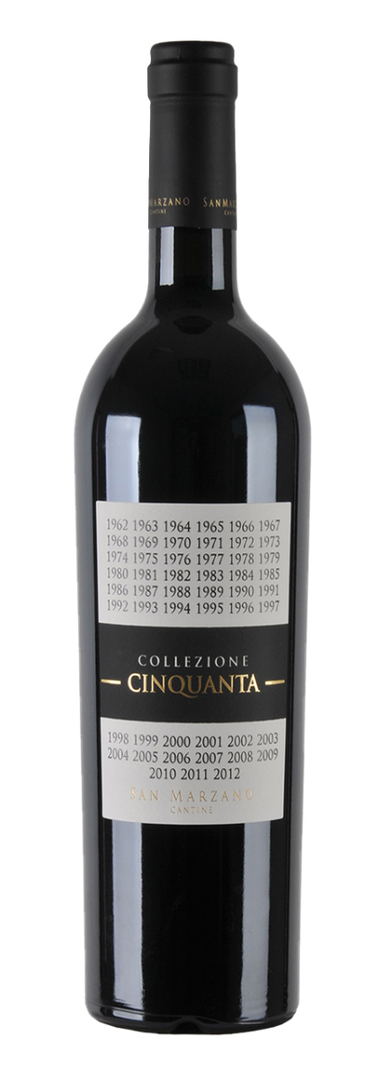 San Marzano, Vino Rosso d'Italia Collezione Cinquanta 7 2019 - Bottle Hero
