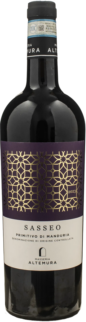 Masseria Altemura Primitivo di Manduria Sasseo 2023