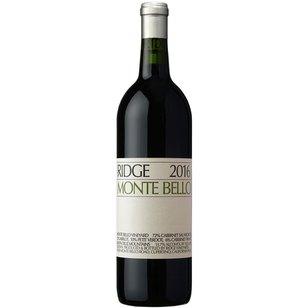 Ridge, Monte Bello 2016 - Bottle Hero