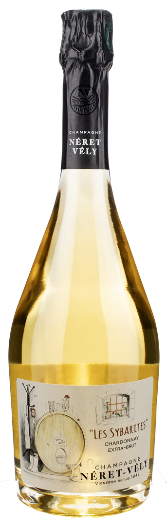 Neret Vely Champagne Blanc de Blancs Les Sybarites Extra Brut - Bottle Hero