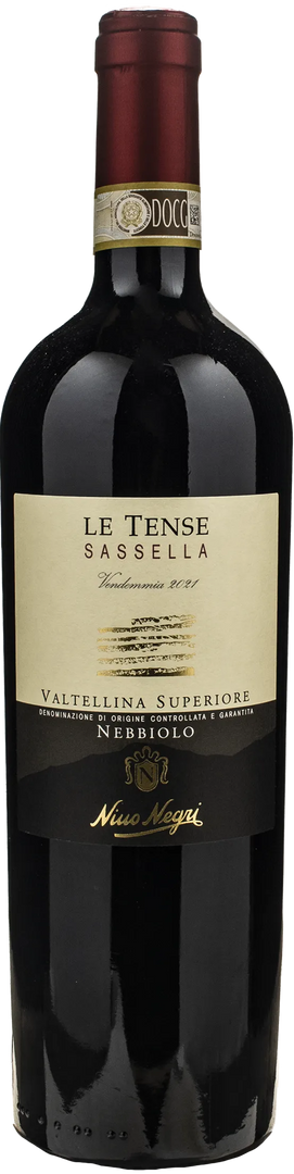 Nino Negri Sassella Valtellina Superiore Le Tense 2021 - Bottle Hero