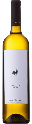 2023 Papagiannakos Savatiano Old Vines - Bottle Hero