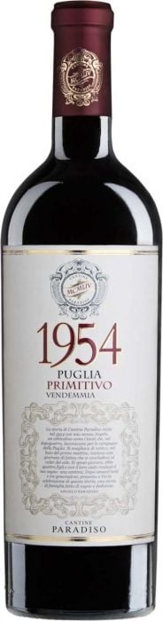 Cantine Paradiso, 1954 Primitivo Puglia 2022 - Bottle Hero