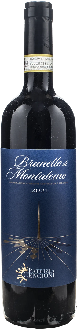 Patrizia Cencioni Brunello di Montalcino 2021 - Bottle Hero