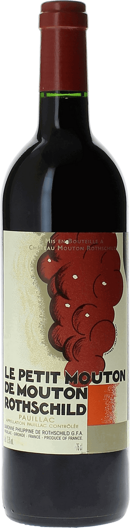 Petit Mouton 2nd Vin De Mouton Rothschild Pauillac, 2017 - Bottle Hero