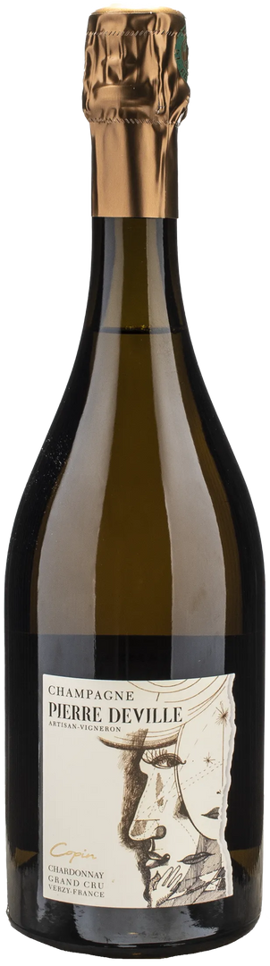 Pierre Deville Champagne Copin Grand Cru Chardonnay Extra Brut - Bottle Hero