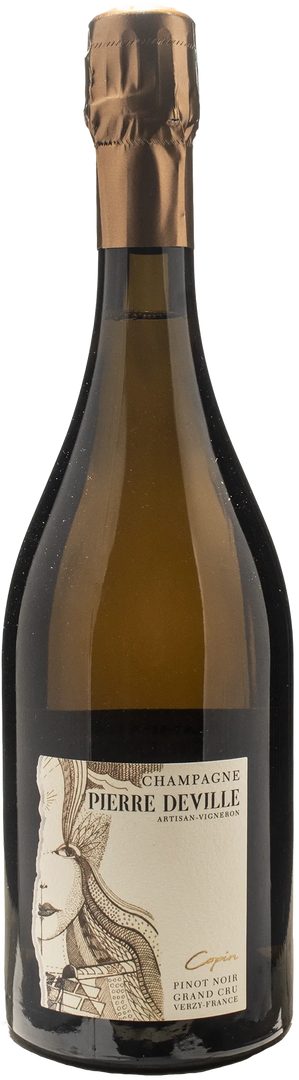 Pierre Deville Champagne Copin Pinot Noir Grand Cru Extra Brut 2021 - Bottle Hero