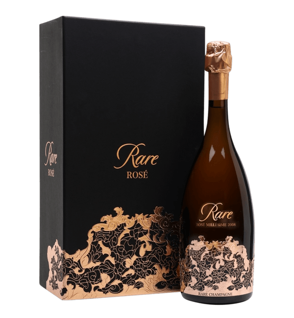 Piper-Heidsieck ''Cuvée Rare'' Brut Champagne Rosé 2008 i gaveæske - Bottle Hero