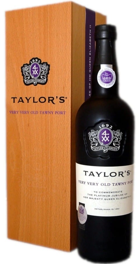 Taylor's Very Very Old Tawny Port Platinum Jubilee Her Majesty Queen Elizabeth II - Bottle Hero