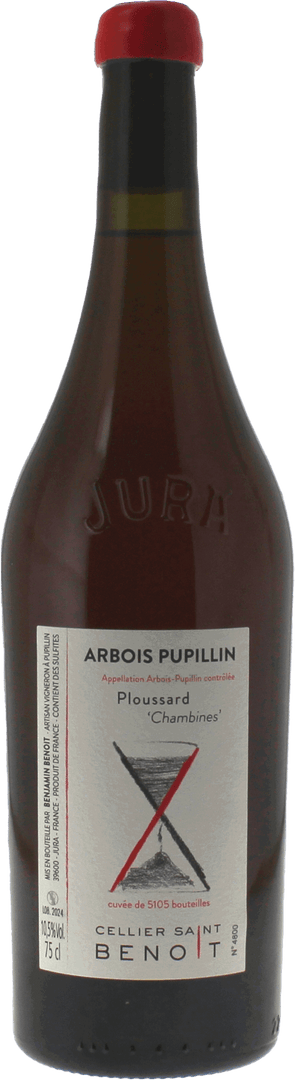 Ploussard Chambines Cellier Saint Benoit Jura, 2023 - Bottle Hero