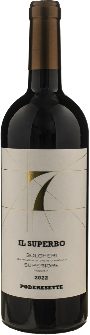 Podere Sette Bolgheri Superiore Superbo 2022 - Bottle Hero