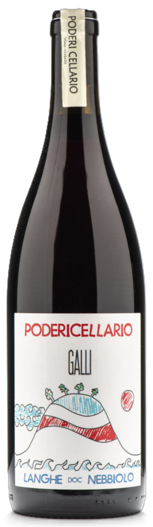Poderi Cellario, Langhe Nebbiolo D.O.C. "Galli" 2024  - Bottle Hero