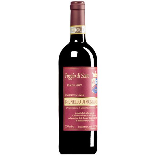 Poggio di Sotto, Brunello di Montalcino DOCG "Riserva" 2019 - Bottle Hero