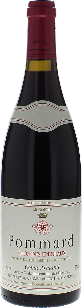 Pommard 1er Cru Clos Des Epeneaux Domaine Comtes Armand, 1996 - Bottle Hero