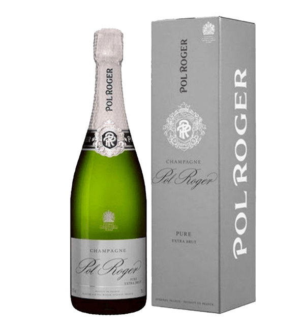 Pol Roger Pure Extra Brut Gaveæske - Bottle Hero