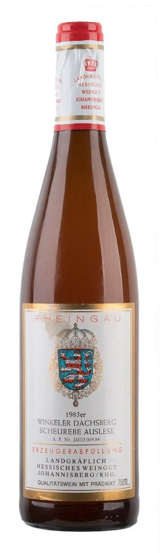 Weingut Prinz von Hessen, Rheingau Winkeler Dachsberg 1983 White - Bottle Hero